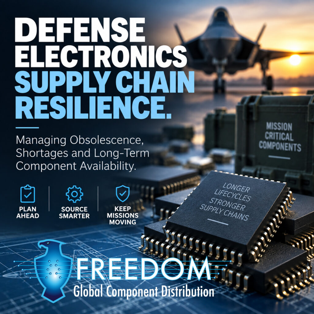 Defense electronics supply chain resilience for mission-critical components